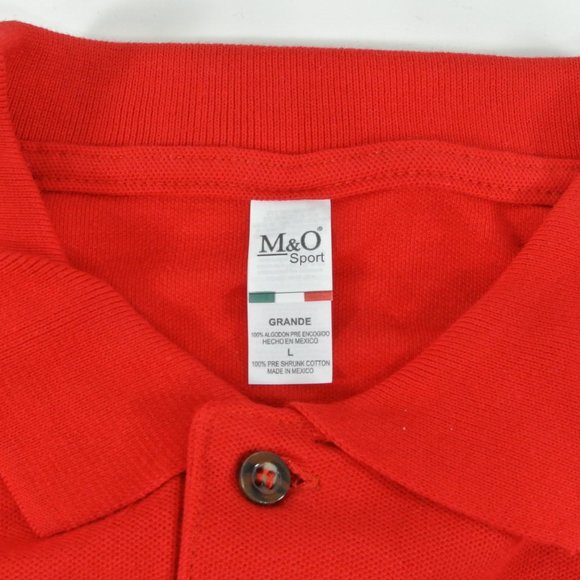 ACE Hardware Store Employee Uniform Polo Shirt Red NEW Size L Large - Picture 4 of 6
